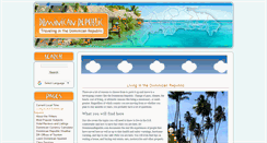 Desktop Screenshot of dr-dominicanrepublic.com